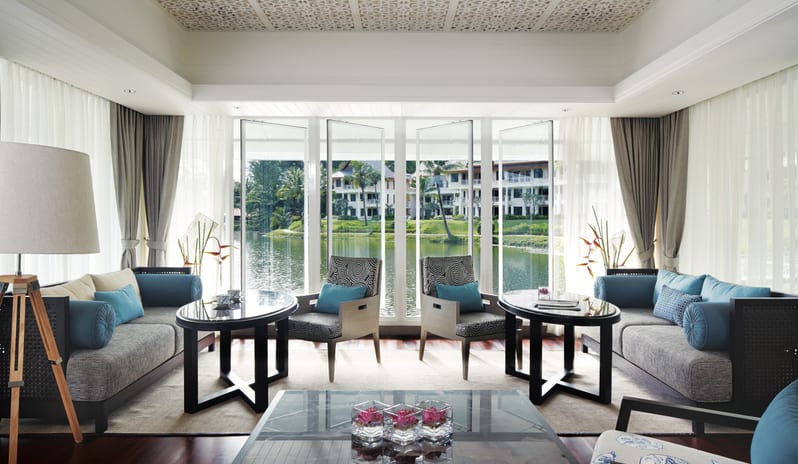 SAii Laguna Phuket Food Beverage The Club Lounge Cozy Seating Area